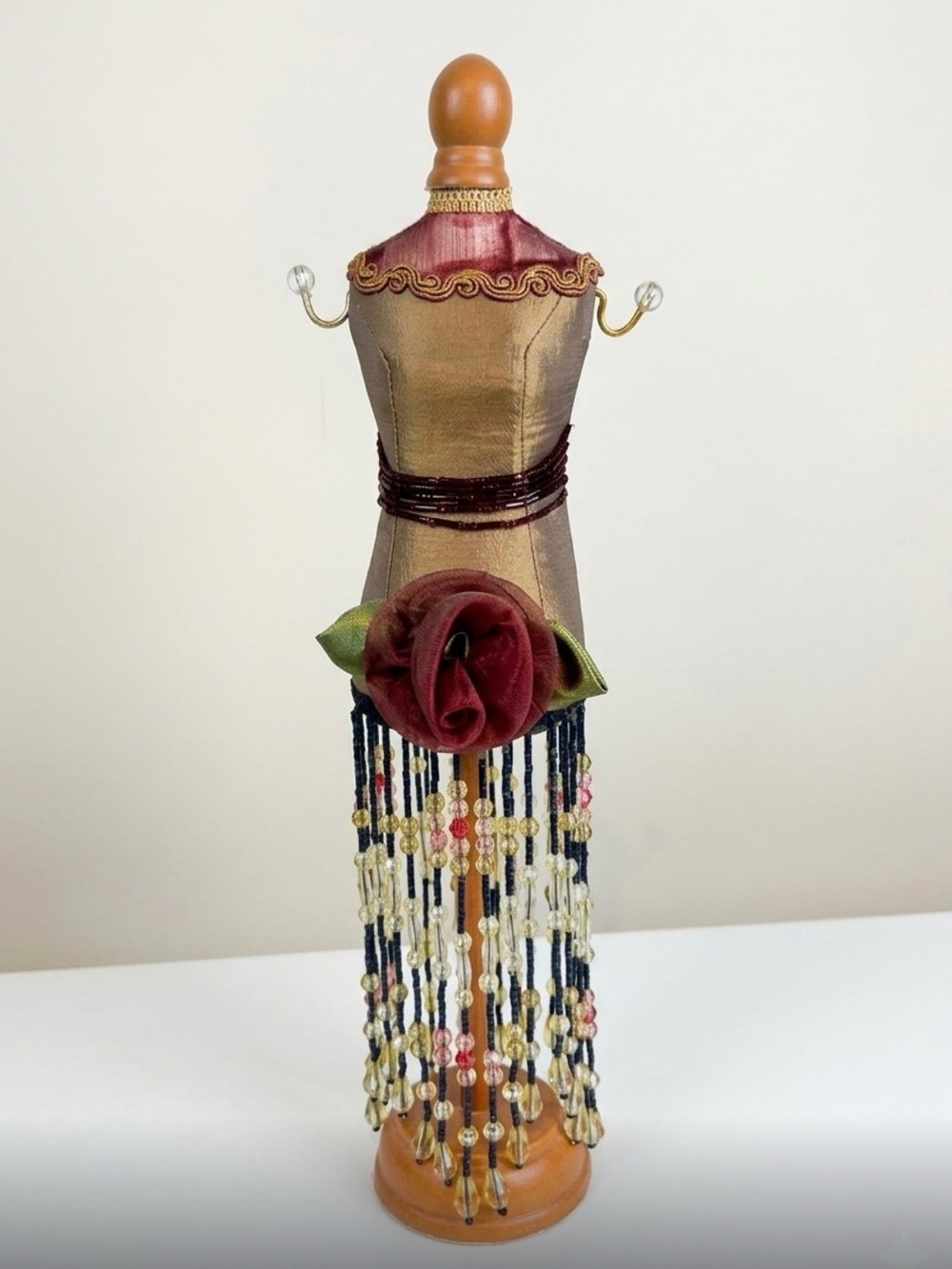 Vintage Style Mini Dress Form Jewelry Stand
